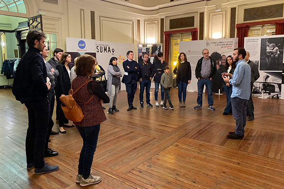 Exposicin Mira con sus ojos de la ONG CESAL en Encuentro Castelln