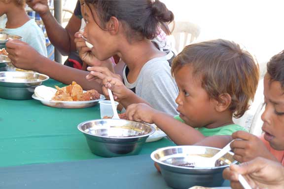 Venezuela migrantes refugiados campaña infancia pobreza hambre
