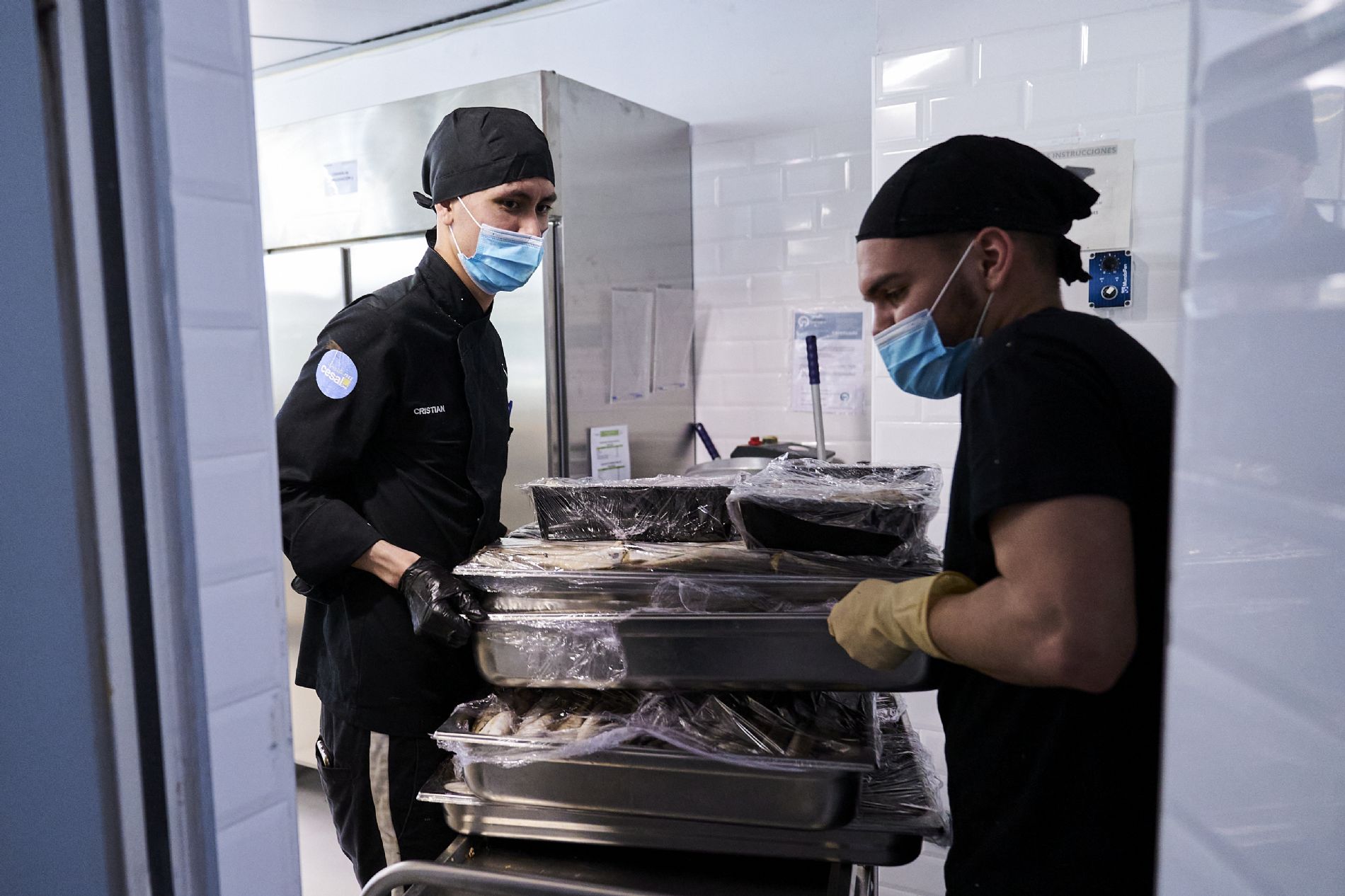 ONG CESAL cocina en Villaverde