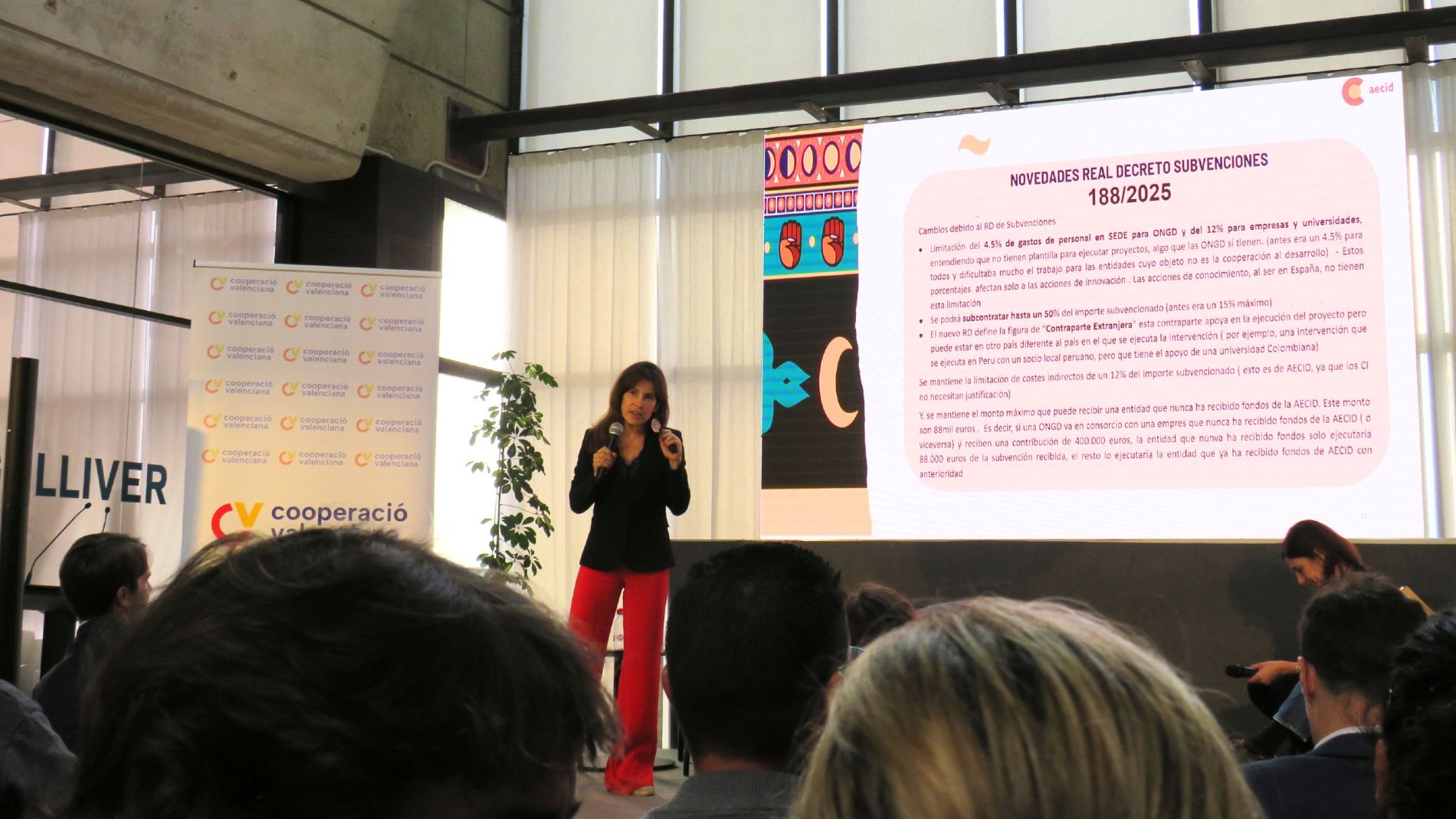 Mriam Cscar, subdirectora de Cooperacin Feminista, Desarrollo Humano, Econmico y Gobernanza de la AECID