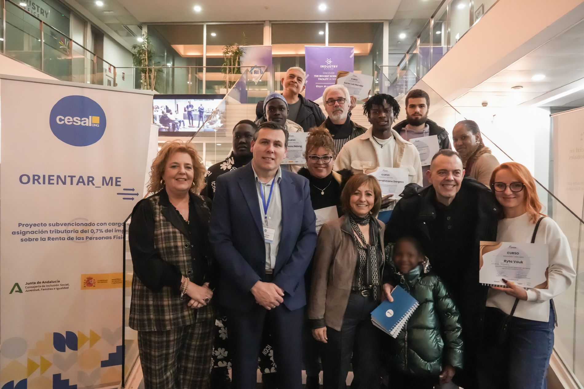 Promoci�n del II Curso de Panader�a y Boller�a.