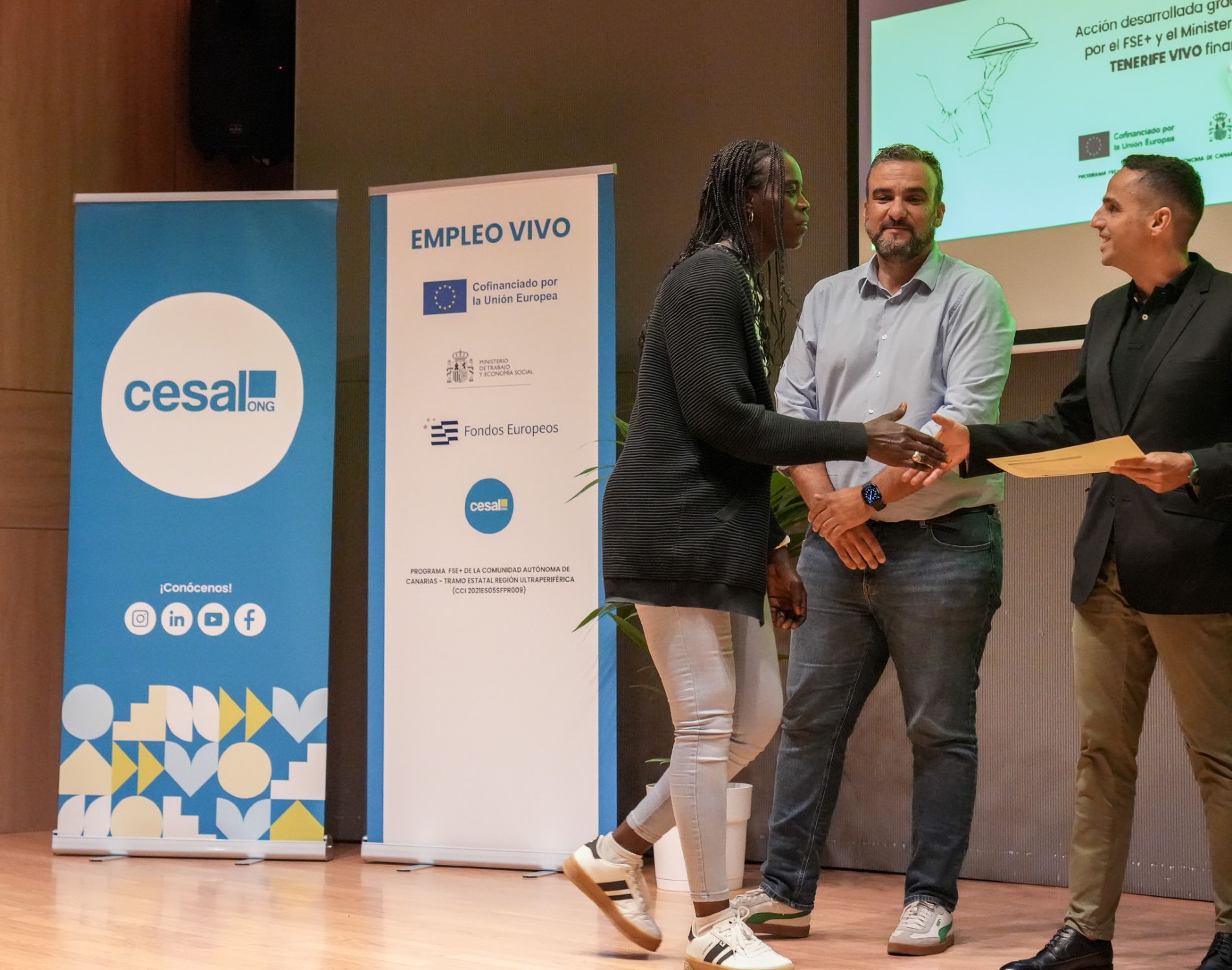 II Graduacin de los cursos de Empleo Vivo en Canarias