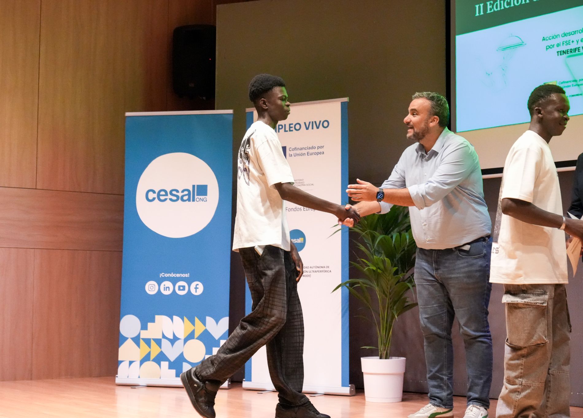 II Graduacin de los cursos de Empleo Vivo en Canarias