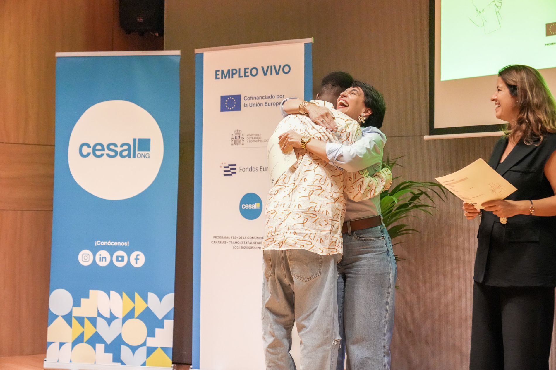 II Graduacin de los cursos de Empleo Vivo en Canarias