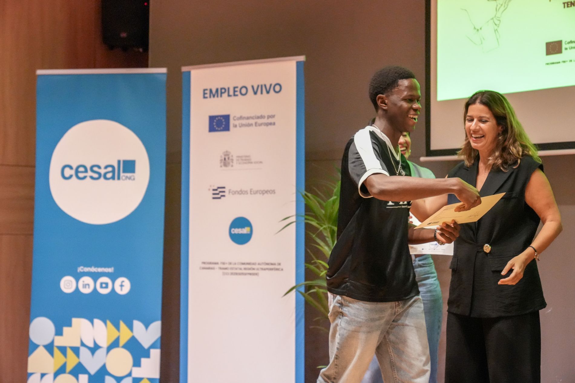 II Graduacin de los cursos de Empleo Vivo en Canarias