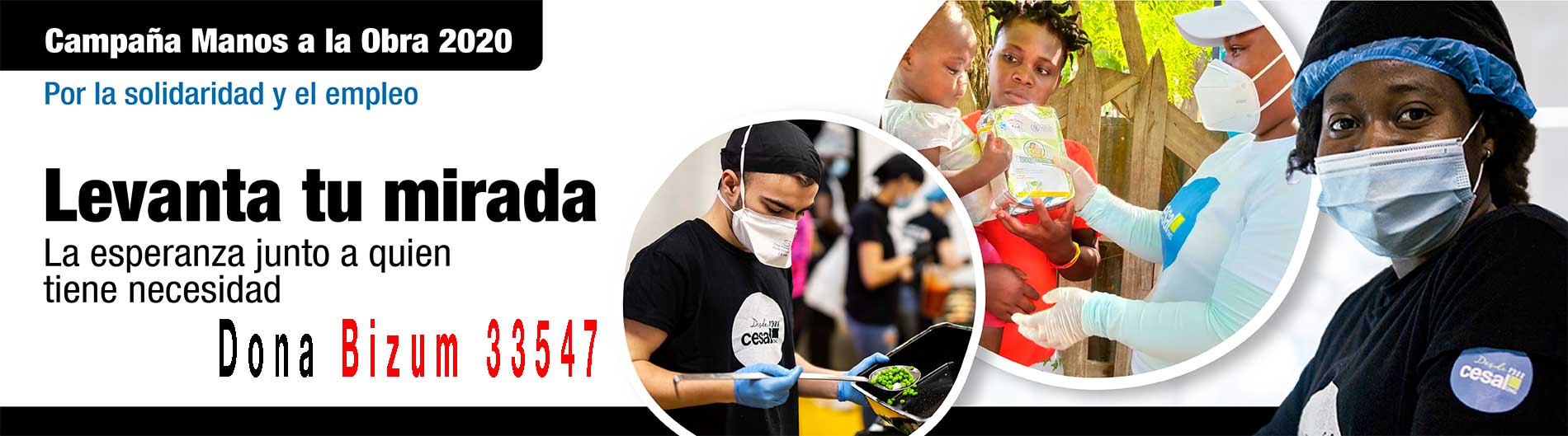 Manos a la obra; coronavirus; dona; hazte socio; hazte socia; pobreza; empleo; vulnerabilidad; esperanza