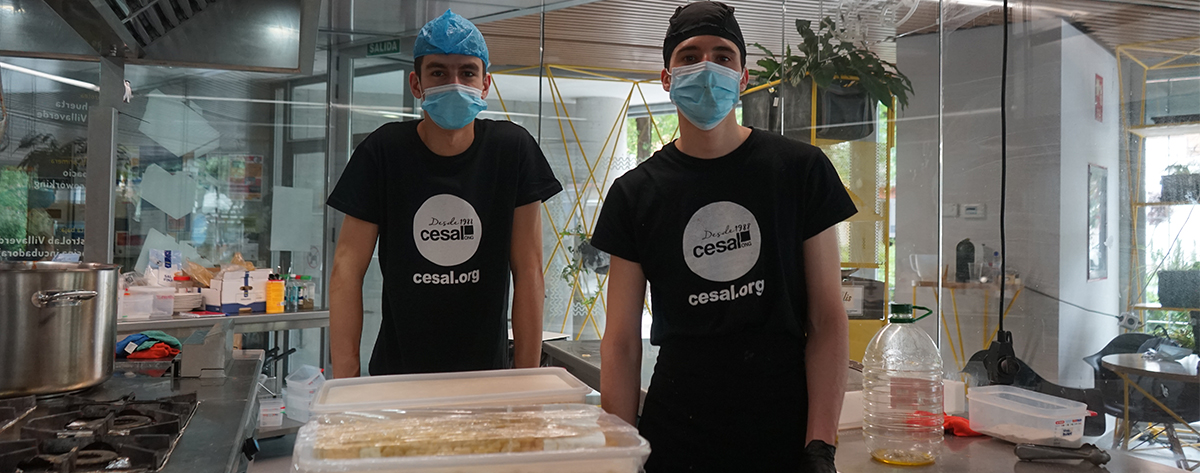 coronavirus; emergencia; salud; CESAL; dona; voluntariado Gastrolab Villaverde Madrid
