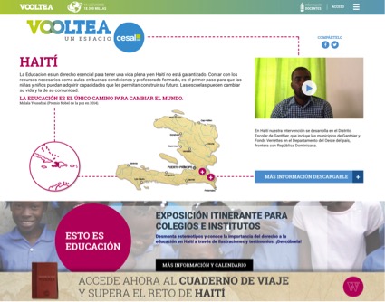 Vooltea juego educativo