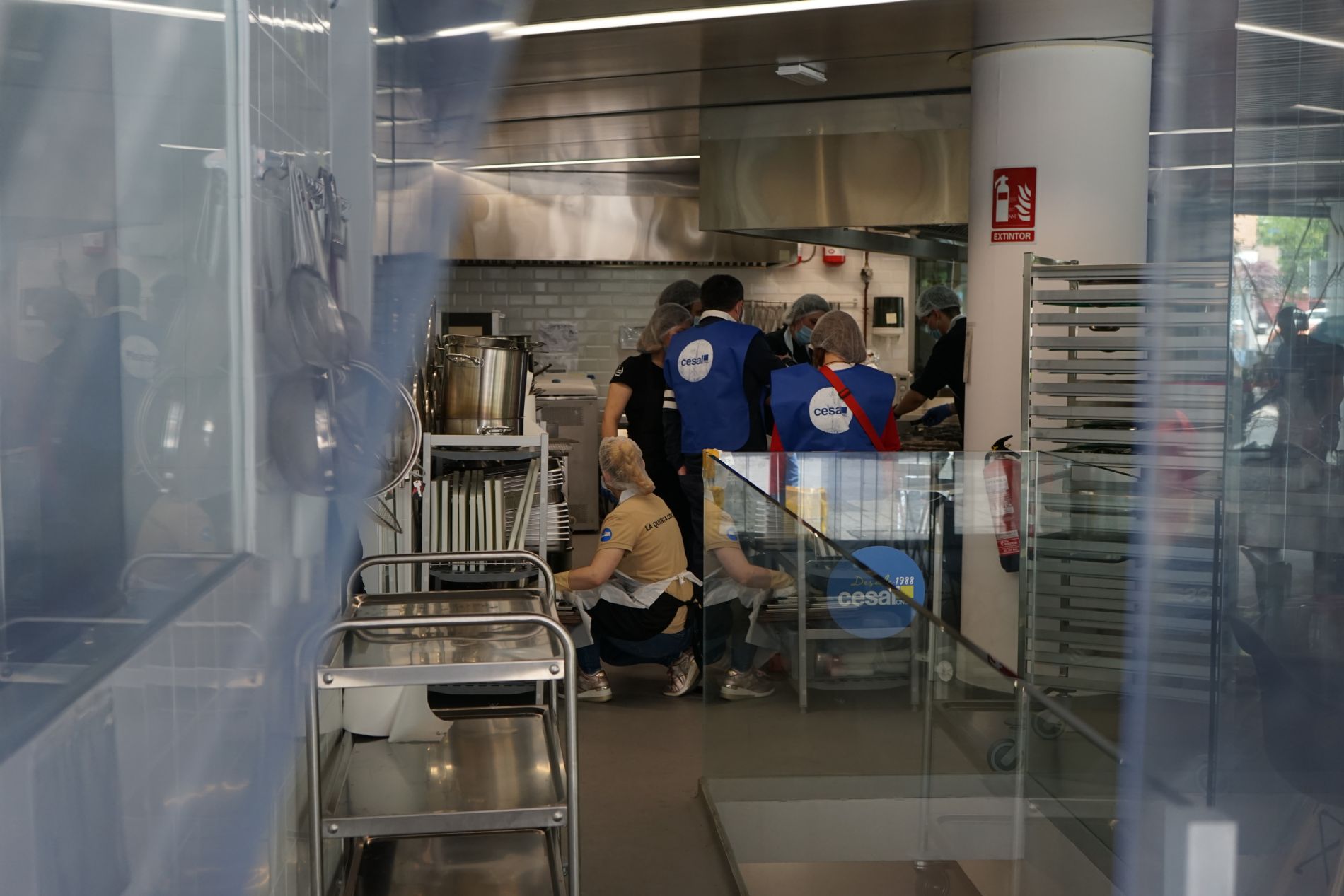 coronavirus; emergencia; salud; CESAL; dona; voluntariado Gastrolab Villaverde Madrid