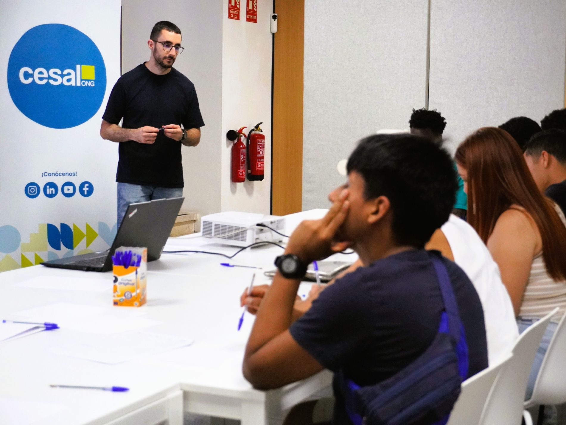 Itinerarios personalizados: acompa�amiento individual para definir objetivos profesionales, detectar barreras y orientar cada proceso hacia el empleo o la formaci�n. / Foto Cesal
