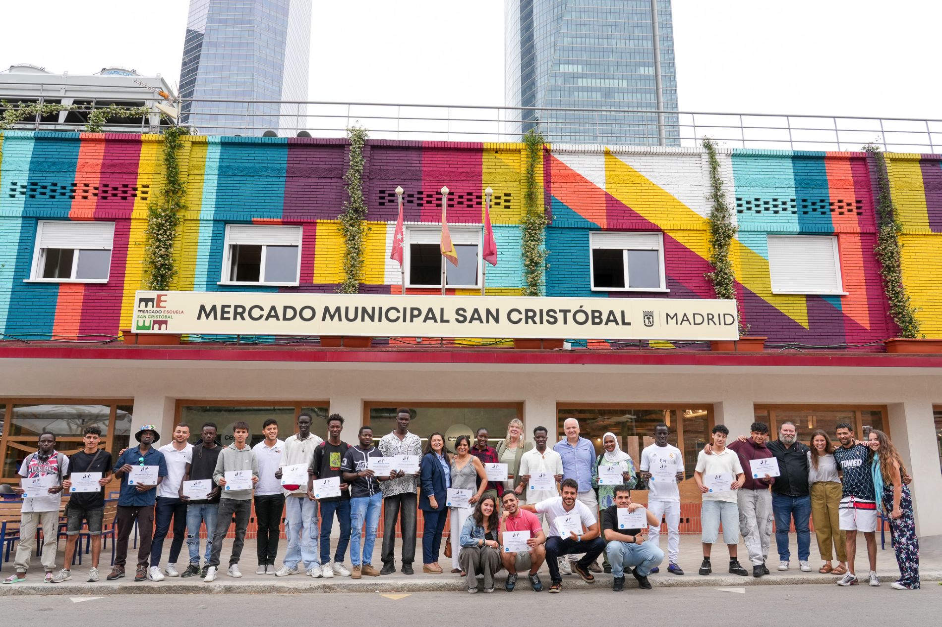 La segunda graduacin del Mercado Escuela San Cristbal