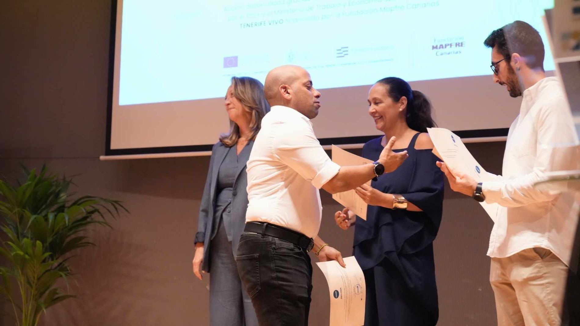 II Graduacin de los cursos de Empleo Vivo en Canarias