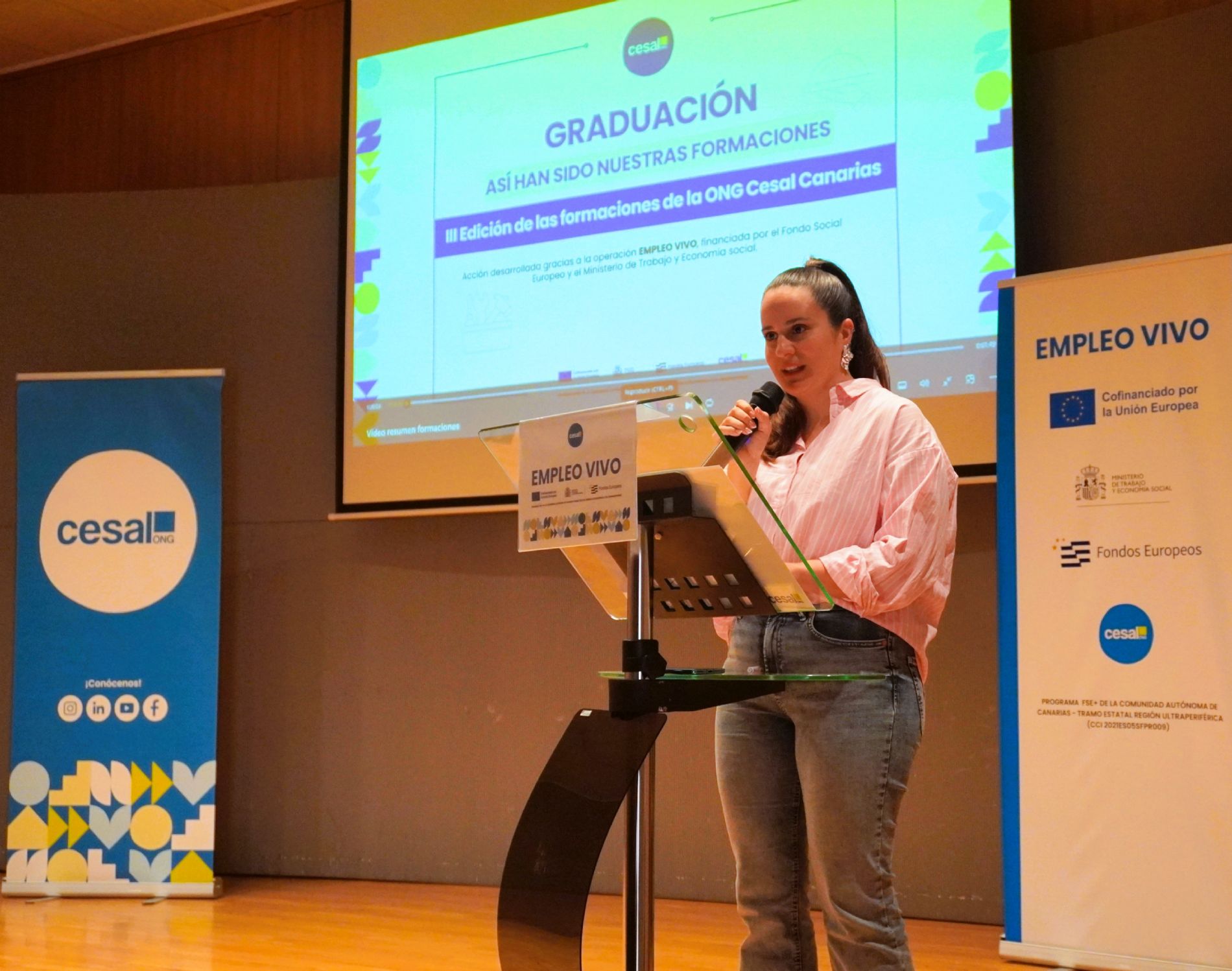 Aroa Ramos, Responsable Oficina Cesal La Cuesta.