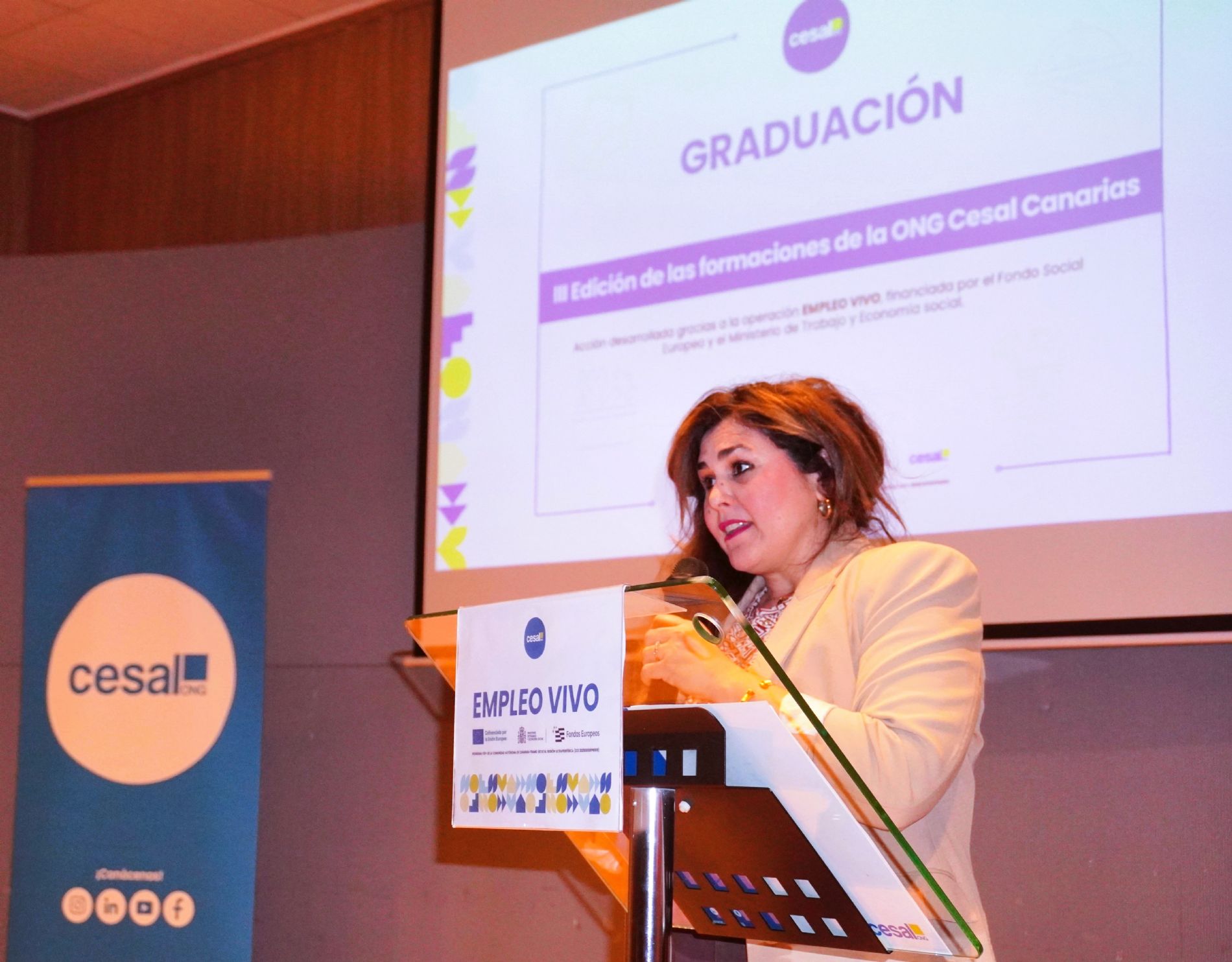 Esther Da Silva, docente de la formaci�n de Limpieza de instalaciones y edificios.