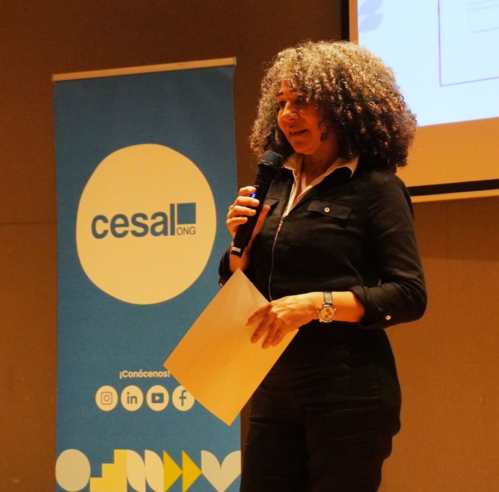 Deisy Yolanda, participante de Limpieza Profesional de Instalaciones.