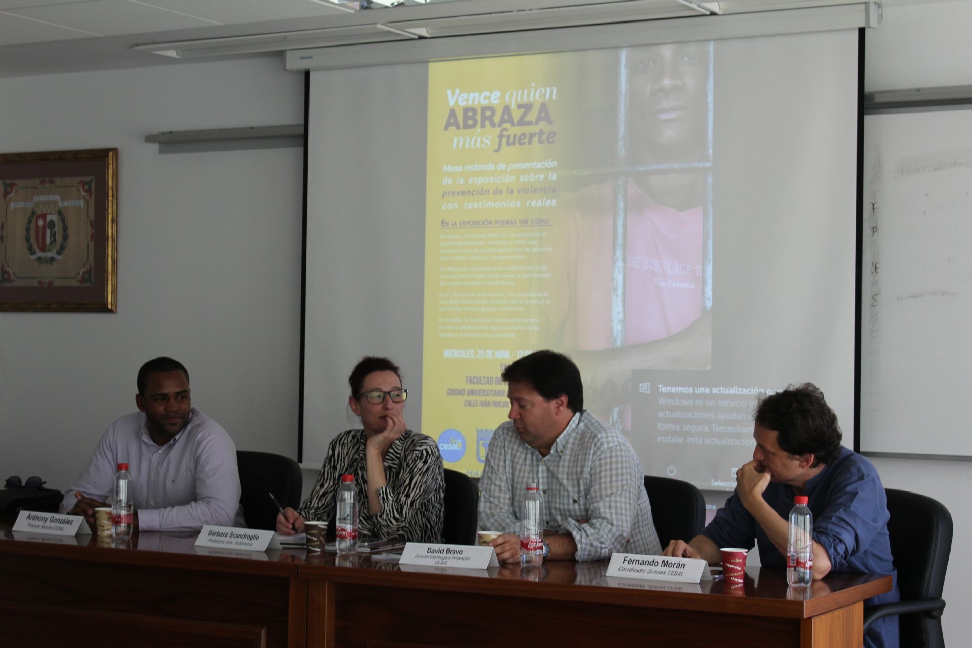 Conferencia en la Universidad Autnoma de Madrid
