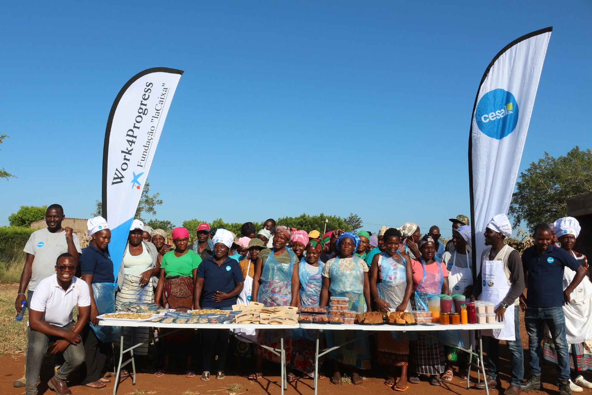 Taller de agroprocesamiento Work4Progress Mozambique