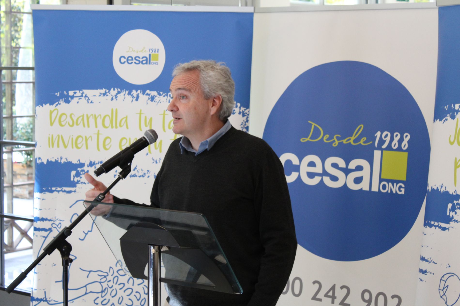 Pablo Llano, director de la ONG CESAL