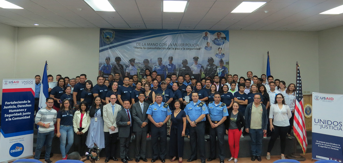 Clausura del Proyecto Fortaleciendo la Justicia con la comunidad.