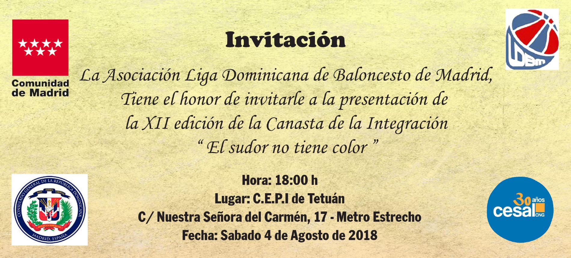Presentacin Canasta de la Integracin