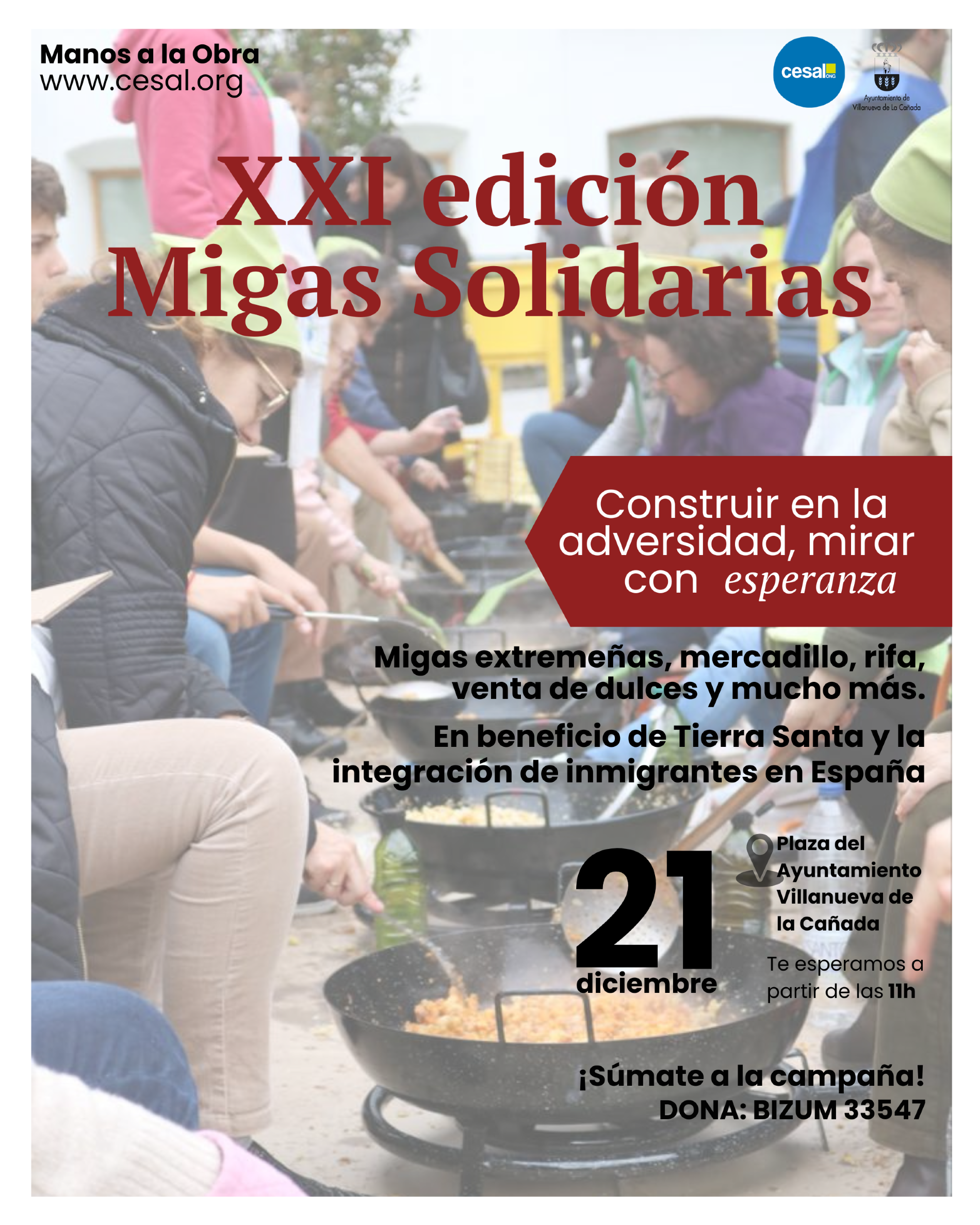 Migas Solidarias Villanueva Cesal
