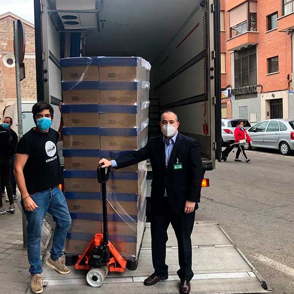 coronavirus empresas solidarias dona cesal es urgente
