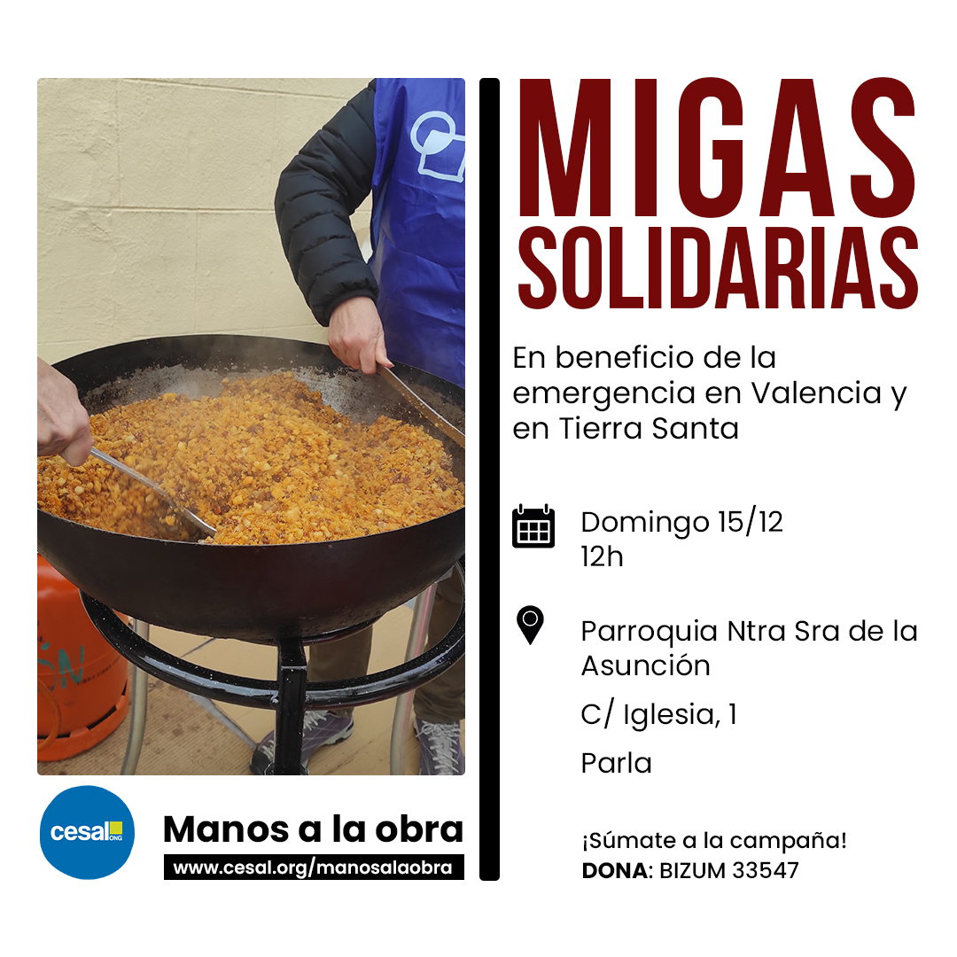 Migas solidarias Parla - Cesal