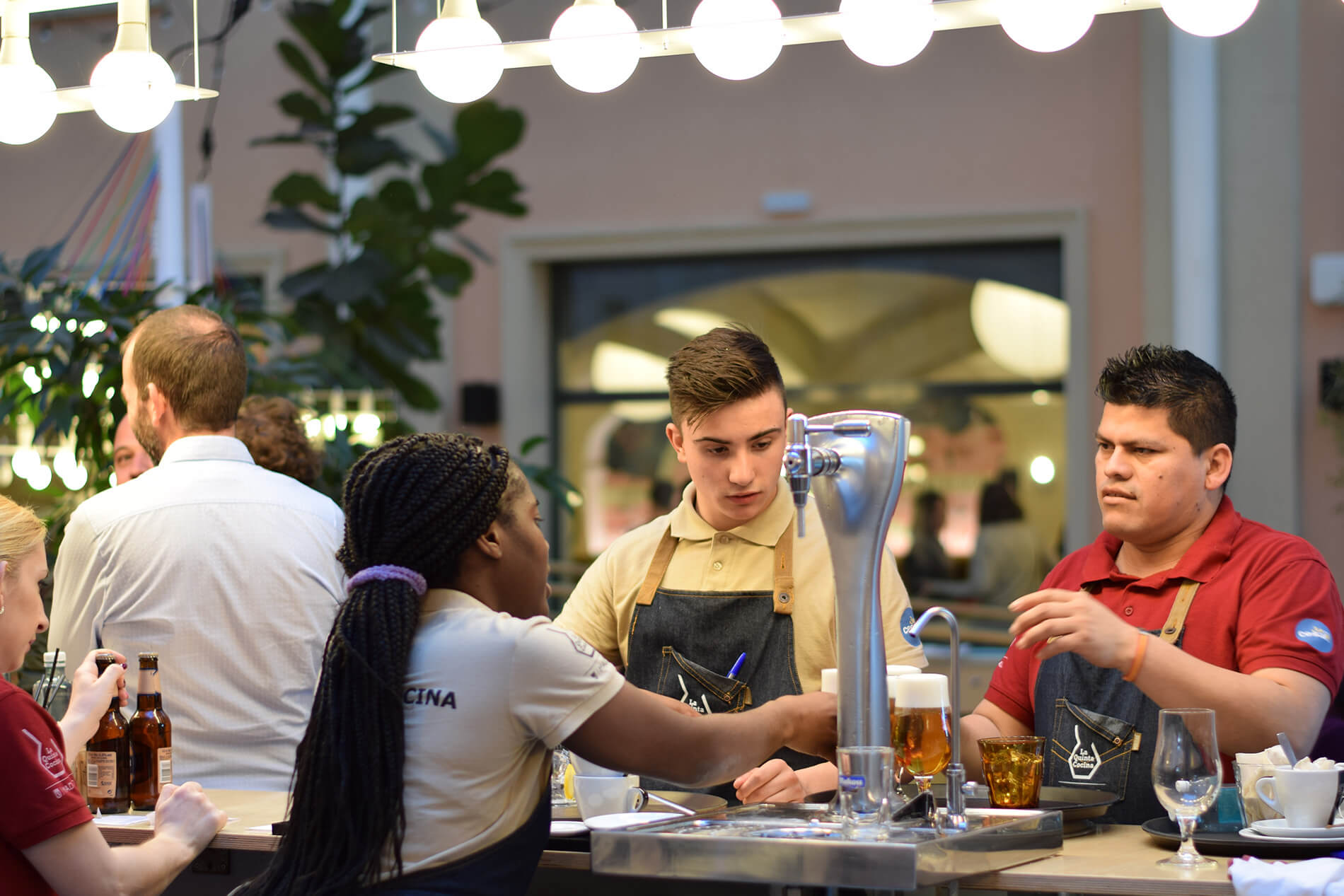 Escuela de hostelera La Quinta Cocina, en el Espacio Abierto La Quinta de los Molinos