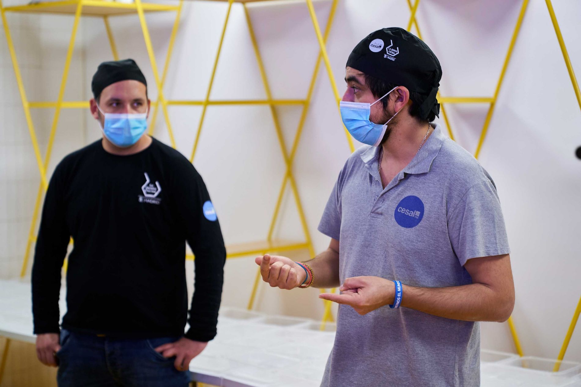 coronavirus; emergencia; salud; CESAL; dona; voluntariado Gastrolab Villaverde Madrid