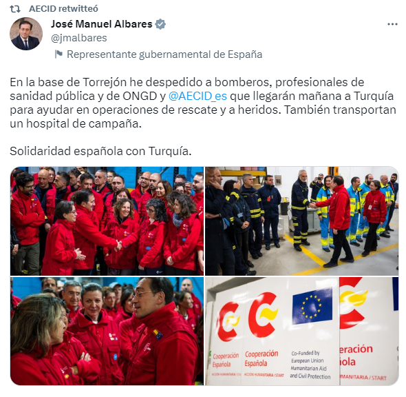 Jos Manuel Albares,Ministro de Asuntos Exteriores
