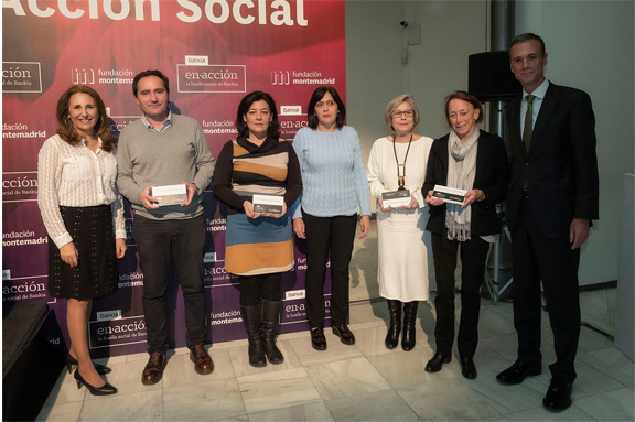 Entrega del premio a Salta al Empleo