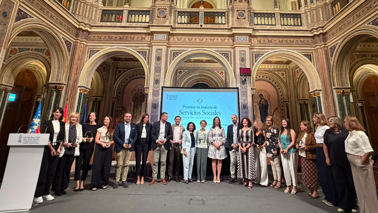 foto de todos los premiados