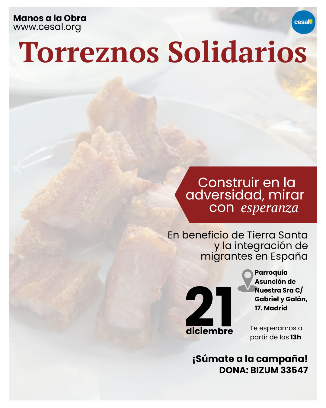 Torreznos solidarios