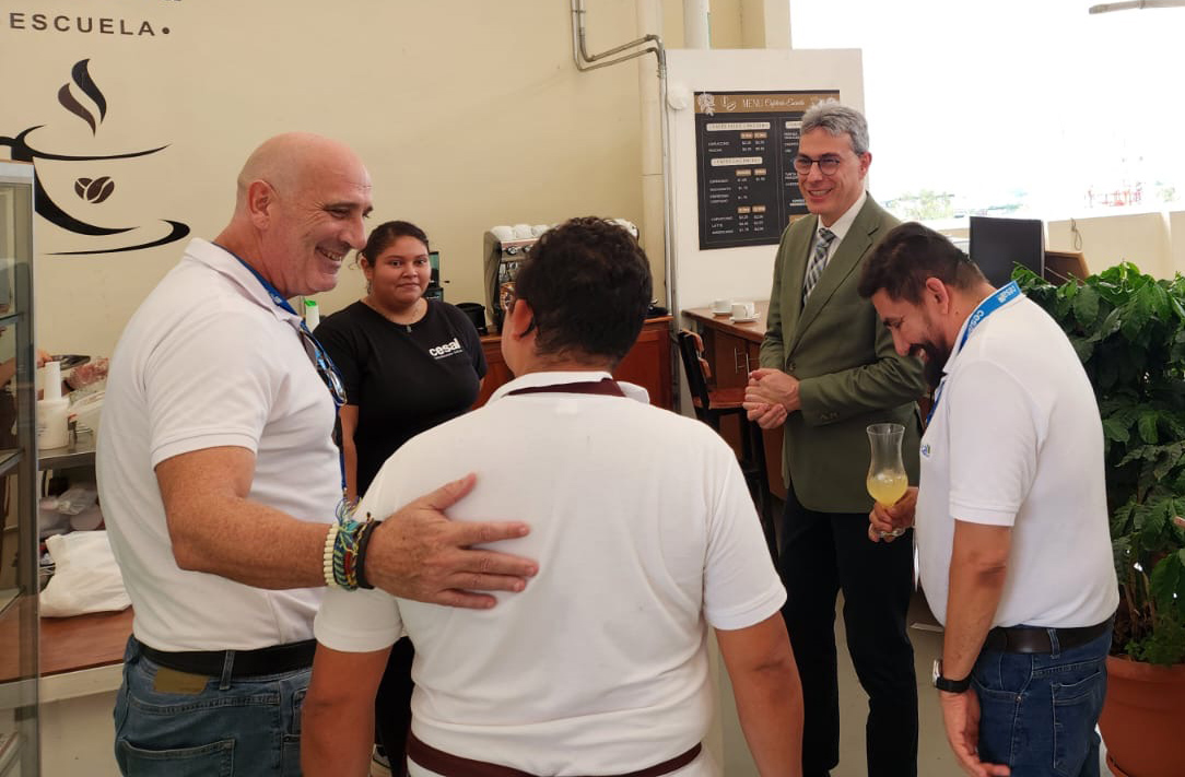 Visita AECID Restaurante Escuela El Salvador