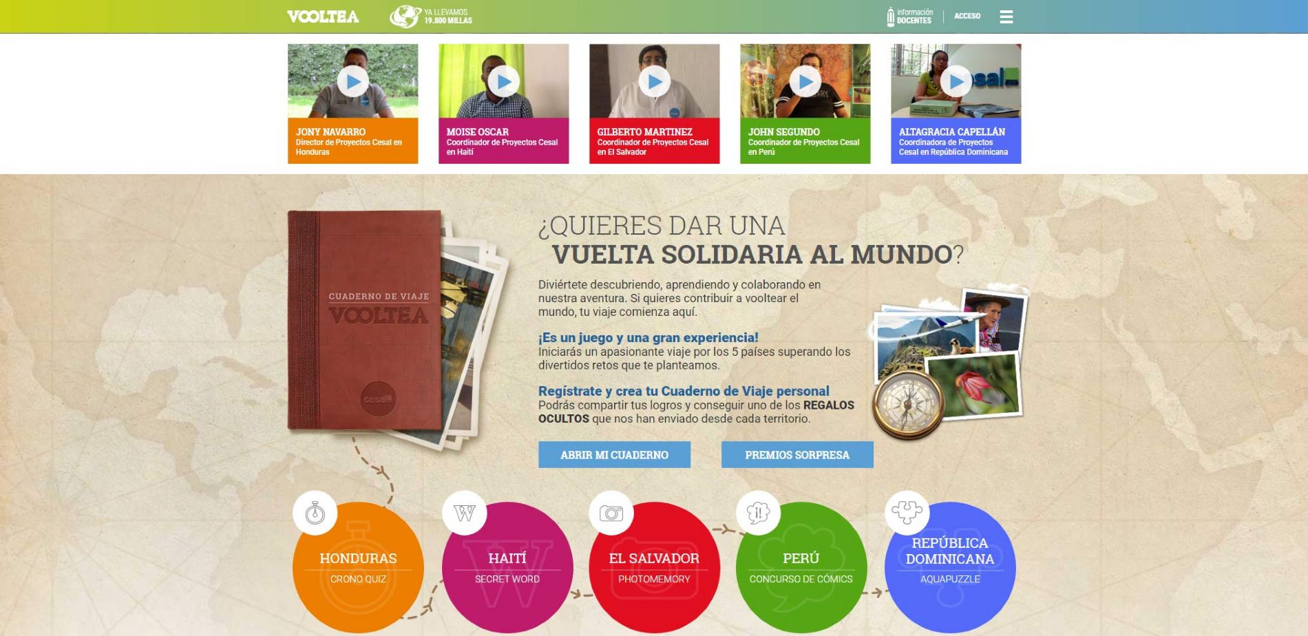 Vooltea CESAL juego educativo