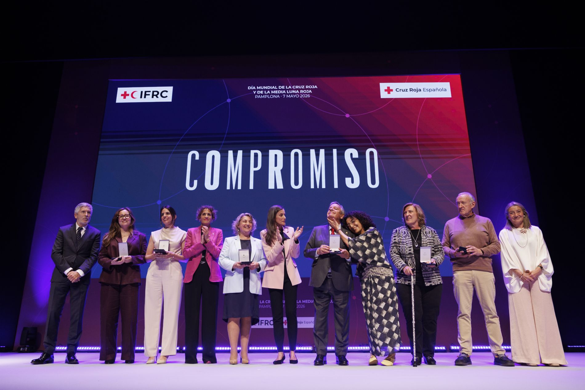 La ONG Cesal, medalla de Oro de Cruz Roja 2026 por el Mercado Escuela San Crist�bal de Madrid