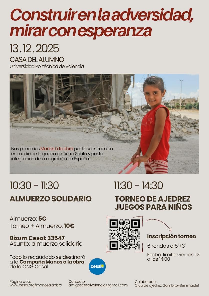 Almuerzo y torneo solidario Valencia - Cesal