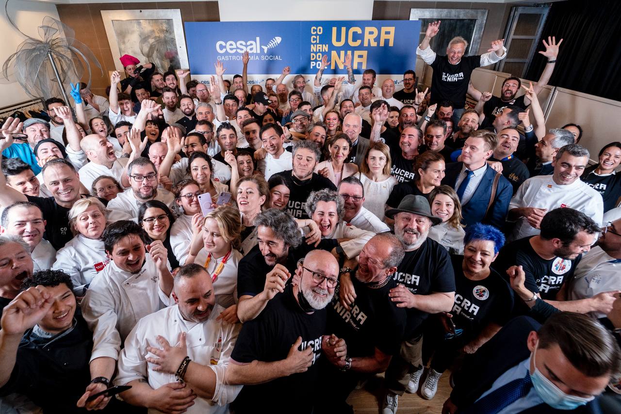 Cocinando por Ucrania