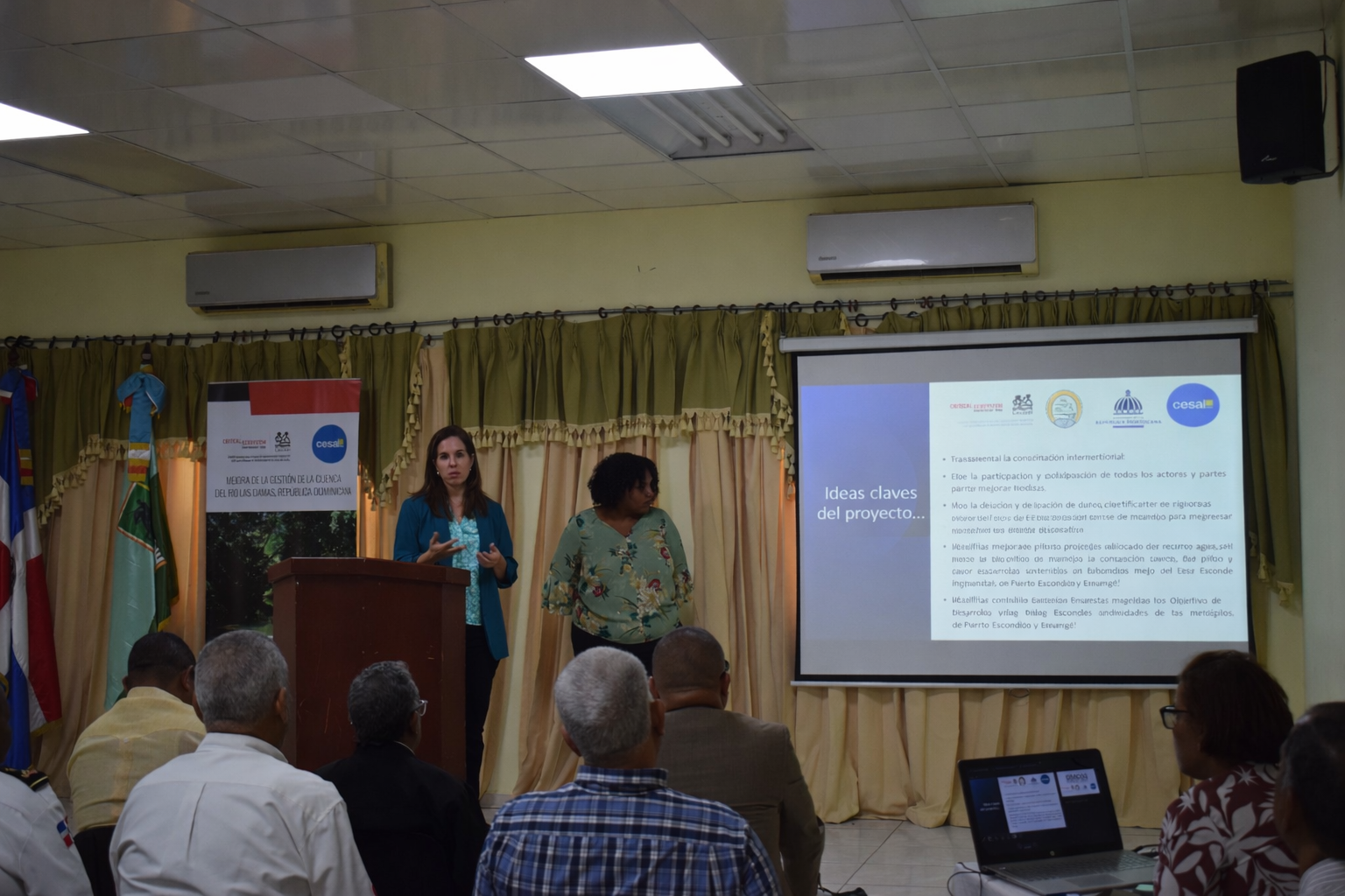 Lanzamiento del proyecto de CESAL �Mejora de la gesti�n de la cuenca del r�o Las Damas� en Rep�blica Dominicana