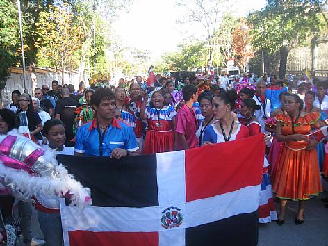 Participacin de jvenes dominicanos en el Festival
