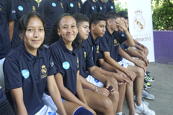 Escuela Sociodeportiva Fundación Real Madrid en Sacacoyo, El Salvador