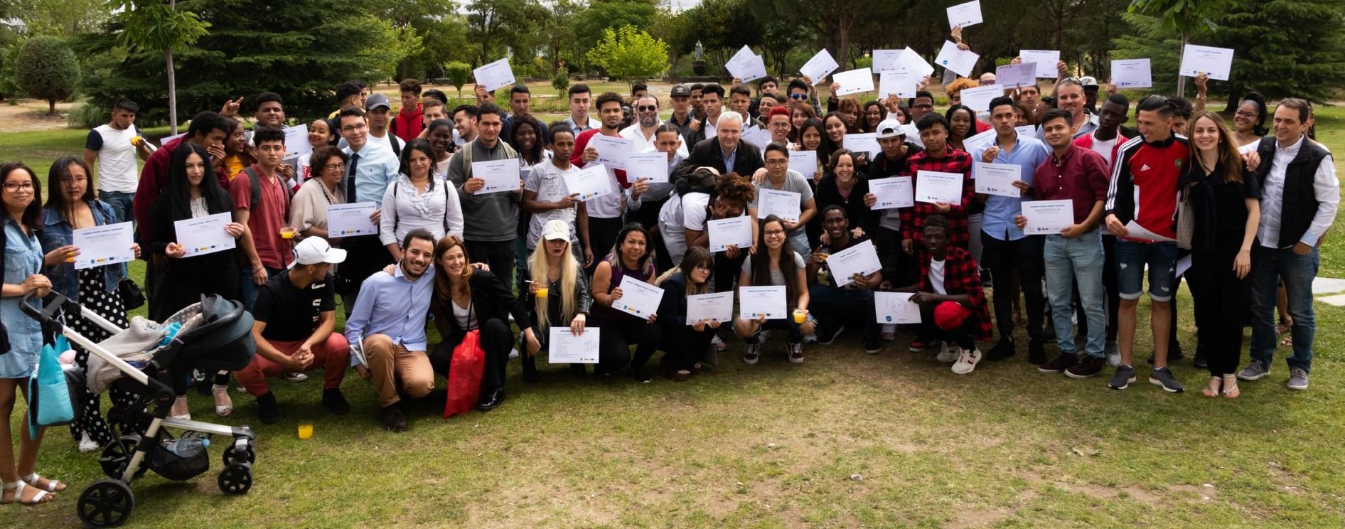Graduación de los cursos de formación de la ONG CESAL en España 2019