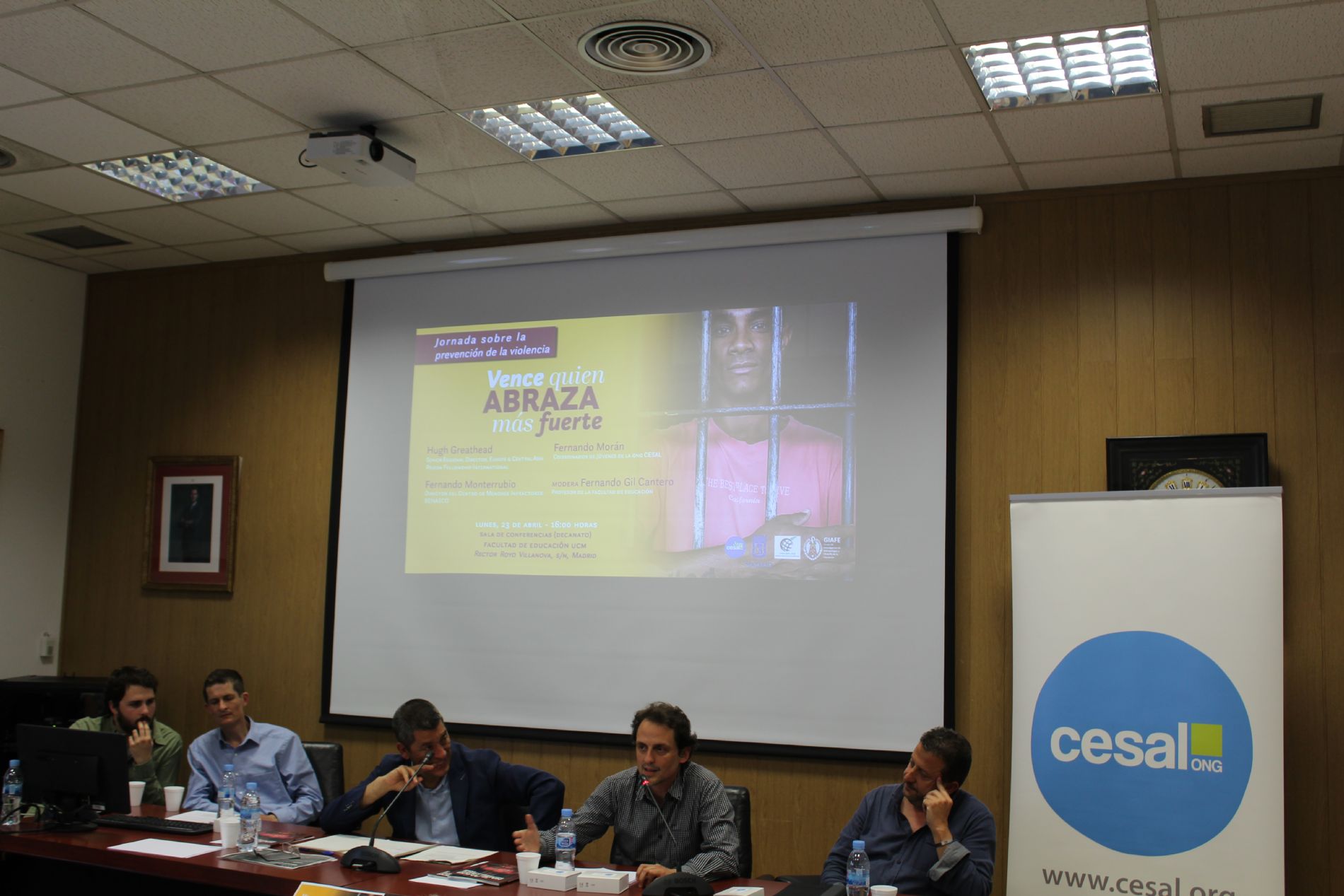 Conferencia en la Universidad Complutense de Madrid