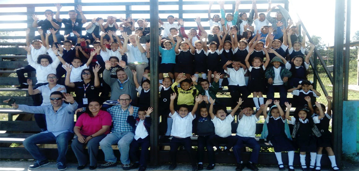 Niños y niñas de la Escuela San José_Honduras_2018