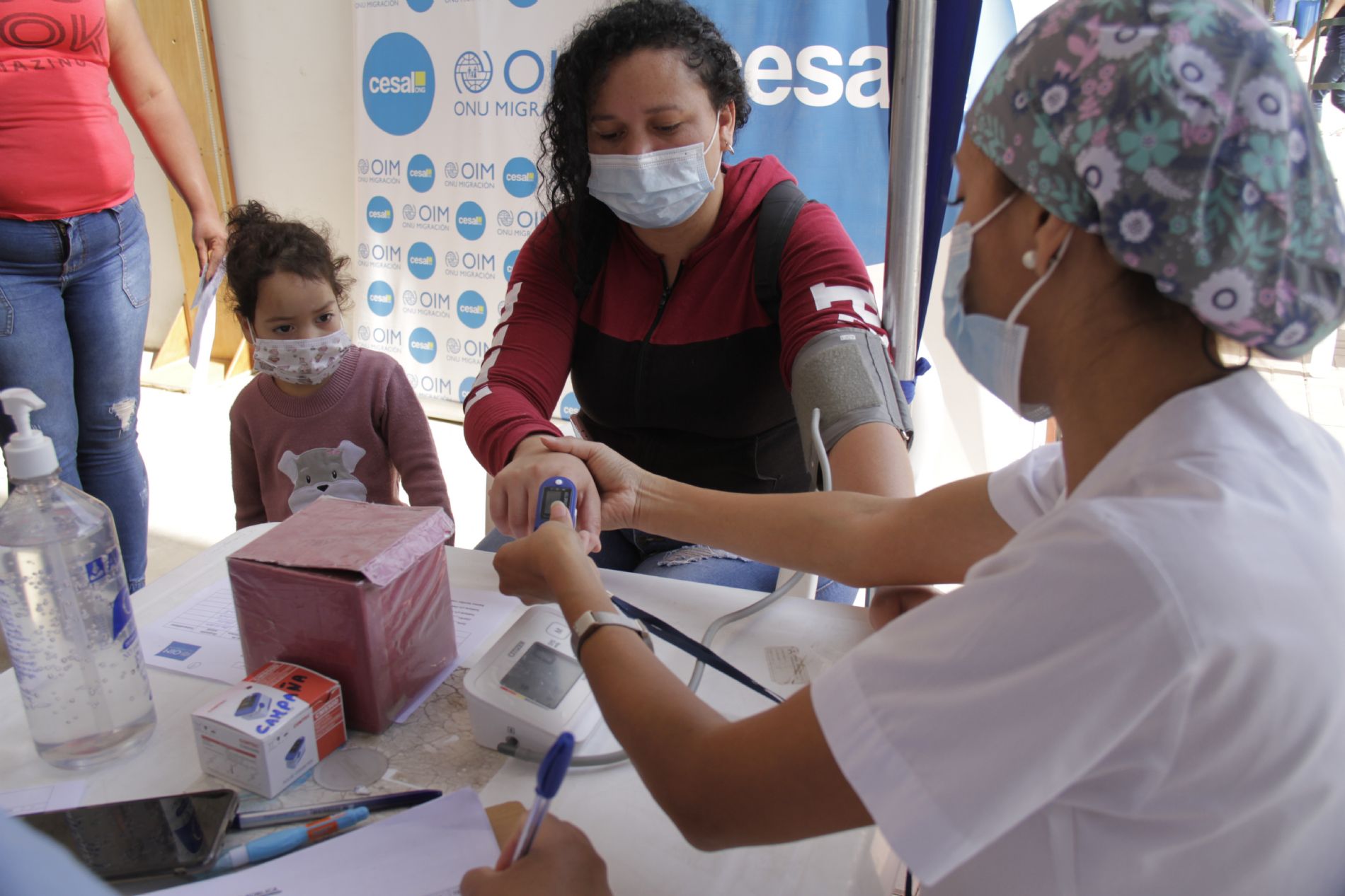 Atenciones de salud en campaña móvil del PAO Lima, en mayo de 2022.